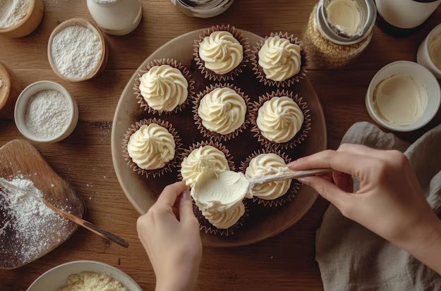 Cupcake tasarımı, el yapımı figürler, kişisel cupcake